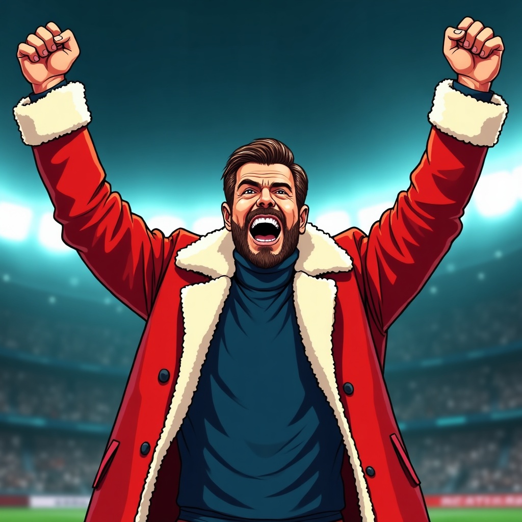 The Gaffer ecstatic